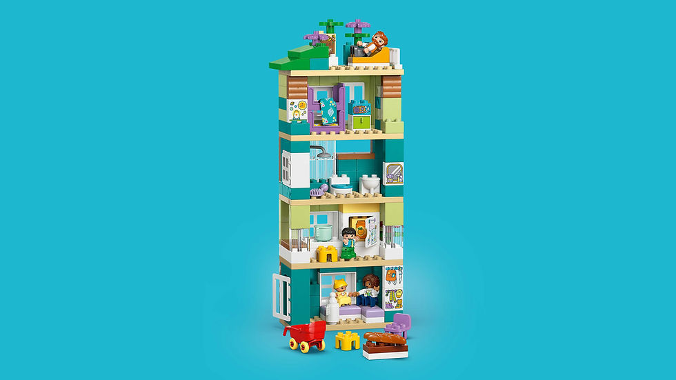 Thumbnail: LEGO Duplo 3 in 1 Modern Family House with Figures 10470