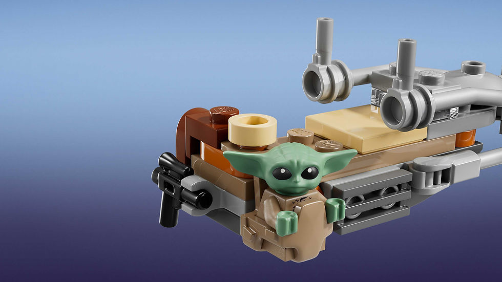 Thumbnail: LEGO Star Wars The Mandalorian & Grogu's Speeder Bike™ 75436