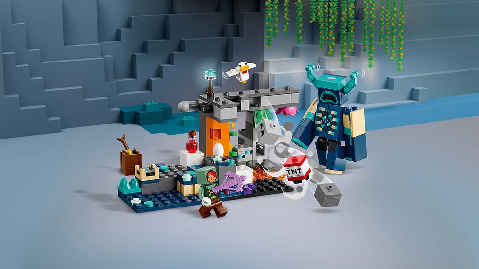 Thumbnail: LEGO Minecraft The Warden Encounter Collectible Video Game Merch 21274