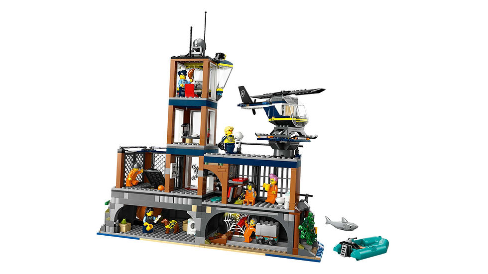 Thumbnail: LEGO® City Police Prison Island Building Toy 60419