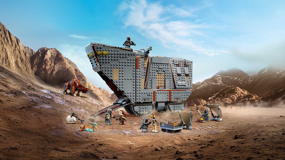 Thumbnail: LEGO Star Wars Offworld Sandcrawler and Mudhorn 75453