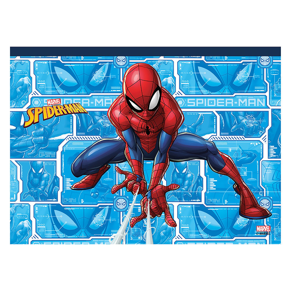 Thumbnail: AS Σετ Ζωγραφικης Διαφανη Τσαντα Spiderman AS1023-68003