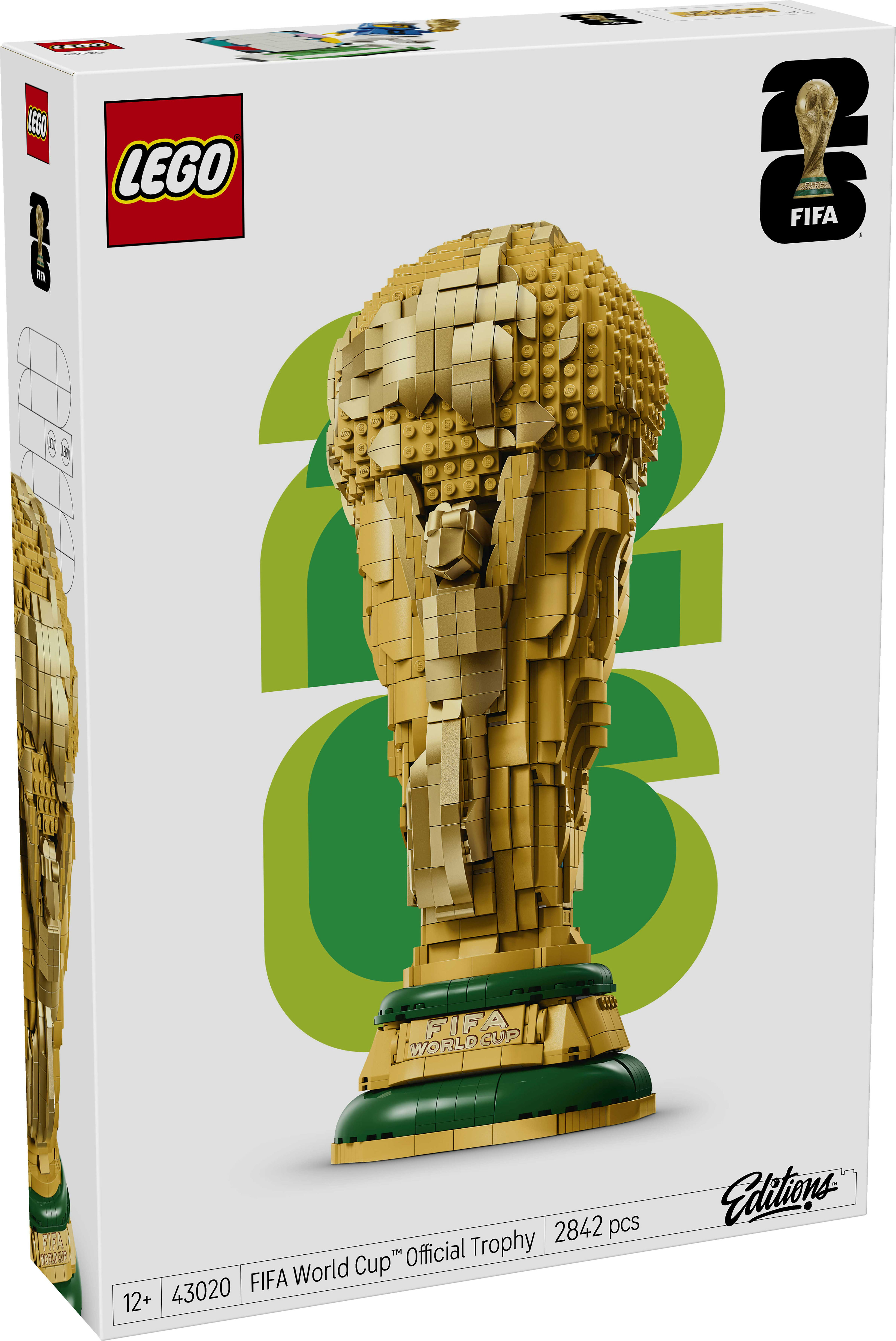 LEGO Editions Football FIFA World Cup Official Trophy 43020