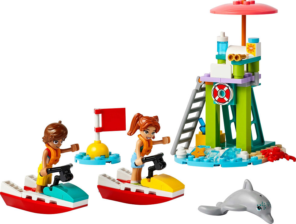 Thumbnail: LEGO® Friends Beach Water Scooter Lifeguard Toy 42623