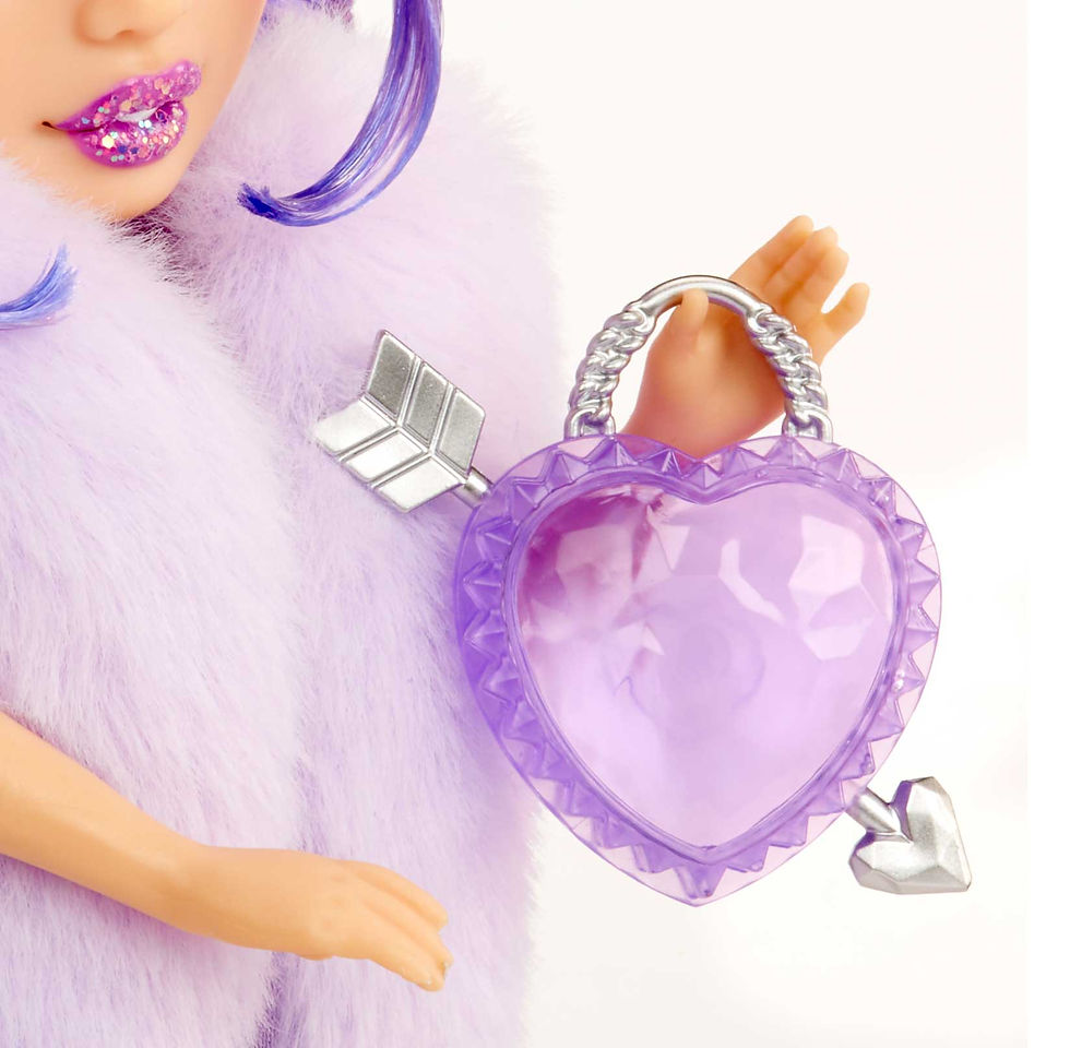 Thumbnail: Rainbow High Creative Crystals Fashion Doll- Violet 121404