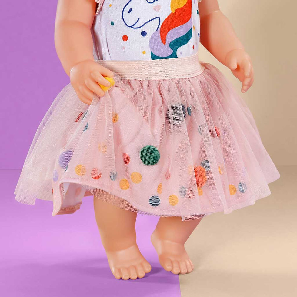 Thumbnail: BABY born Tutu Dress Unicorn 871720-11672