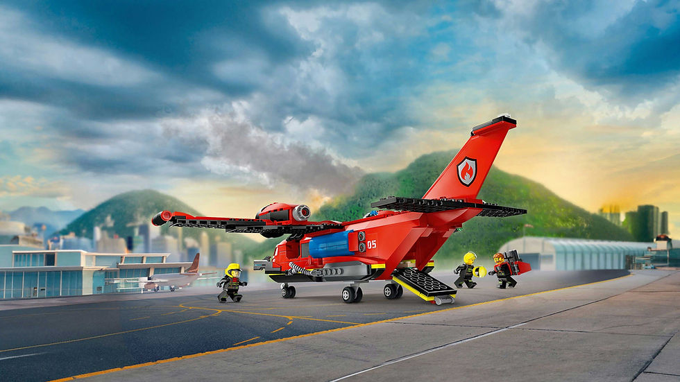 Thumbnail: LEGO® City Fire Rescue Plane Building Toy Set 60413