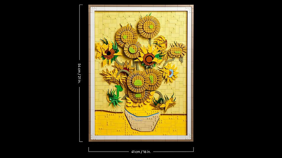 Thumbnail: LEGO Art Vincent van Gogh – Sunflowers Wall Artwork 31215