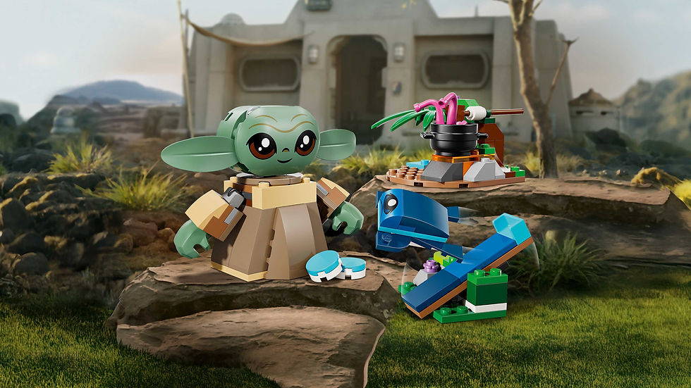 Thumbnail: LEGO Star Wars Grogu's Homestead 75443