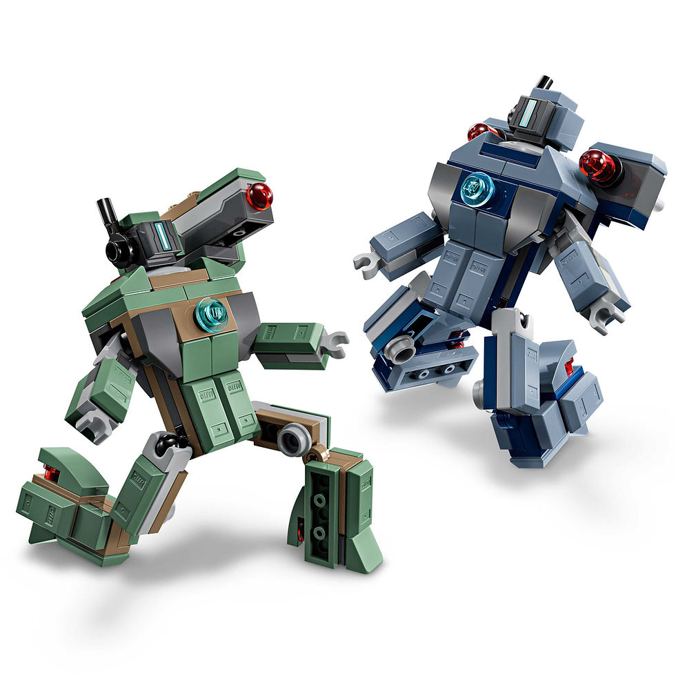 Thumbnail: LEGO Marvel Iron Man & War Machine vs. Hammer Drones 76320