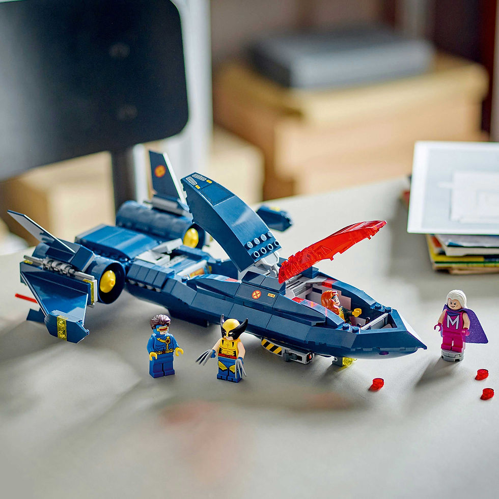 Thumbnail: LEGO® Marvel X-Men X-Jet Buildable Toy 76281