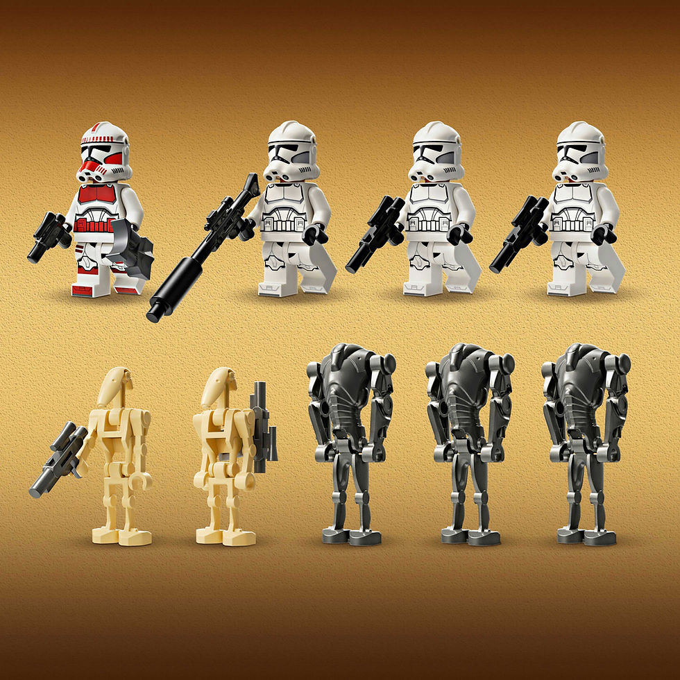 Thumbnail: LEGO® Star Wars™ Clone Trooper™ & Battle Droid™ Battle Pack 75372