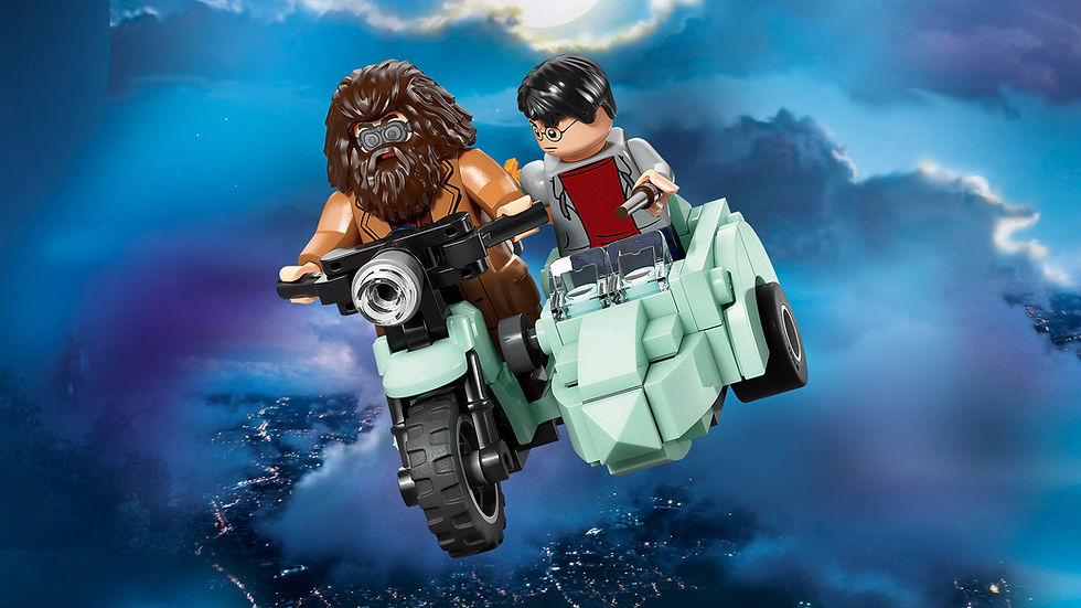 Thumbnail: LEGO Harry Potter Hagrid™ & Harry's Privet Drive Escape 76459