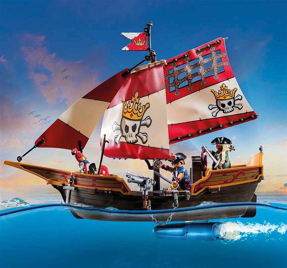 Thumbnail: PLAYMOBIL Pirates Πειρατική Γαλέρα Ο Βασιλιάς των Πειρατών 71418
