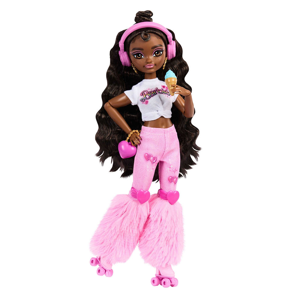 Thumbnail: Barbie Dream Besties Roller Skate - Barbie Brooklyn JFX97