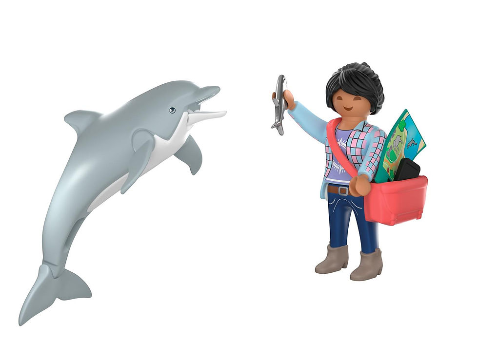 Thumbnail: PLAYMOBIL Animals & Friends Zoo: Dolphin and Visitor 72091