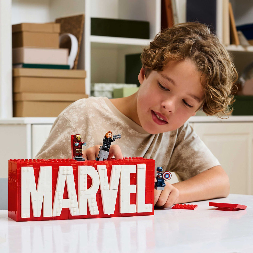 Thumbnail: LEGO Super Heroes MARVEL Logo & Minifigures 76313