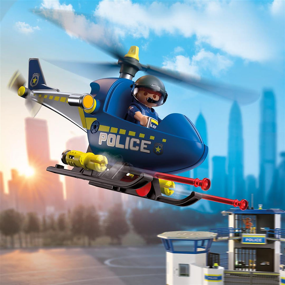 Thumbnail: PLAYMOBIL City Action Police Helicopter 72080