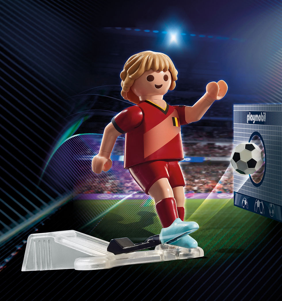 Thumbnail: PLAYMOBIL Sports & Actions Ποδοσφαιριστής Εθνικής Βελγίου 71128