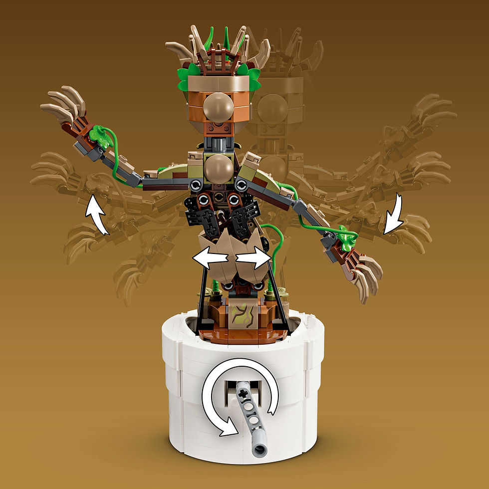 Thumbnail: LEGO® Marvel Dancing Groot Buildable Animated Toy 76297