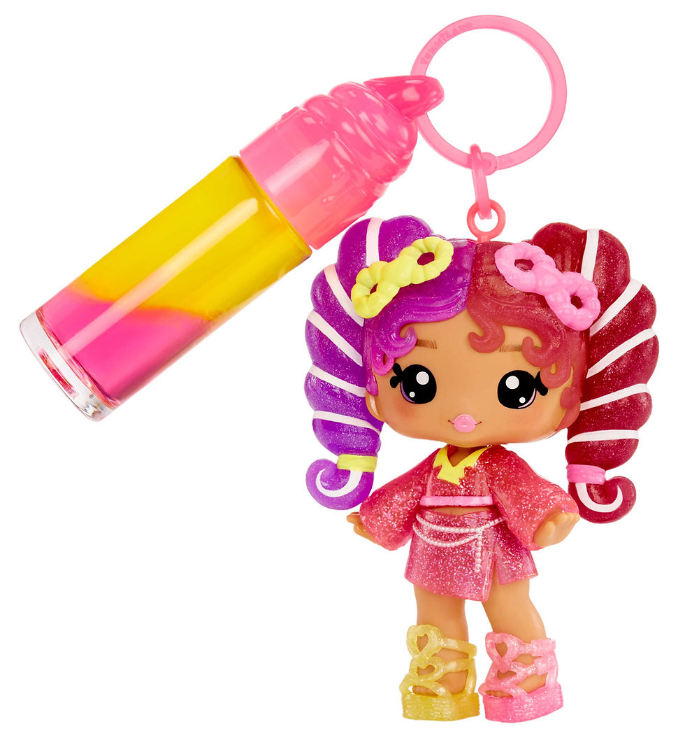 Thumbnail: Yummiland Lip Gloss Doll Series 2- Cinnamon Spice (Amber Cinnamon) 546559