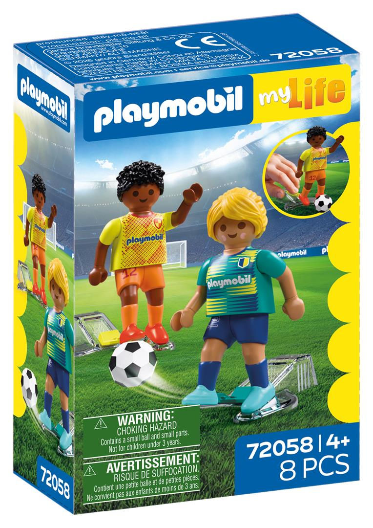 PLAYMOBIL Soccer Players 72058