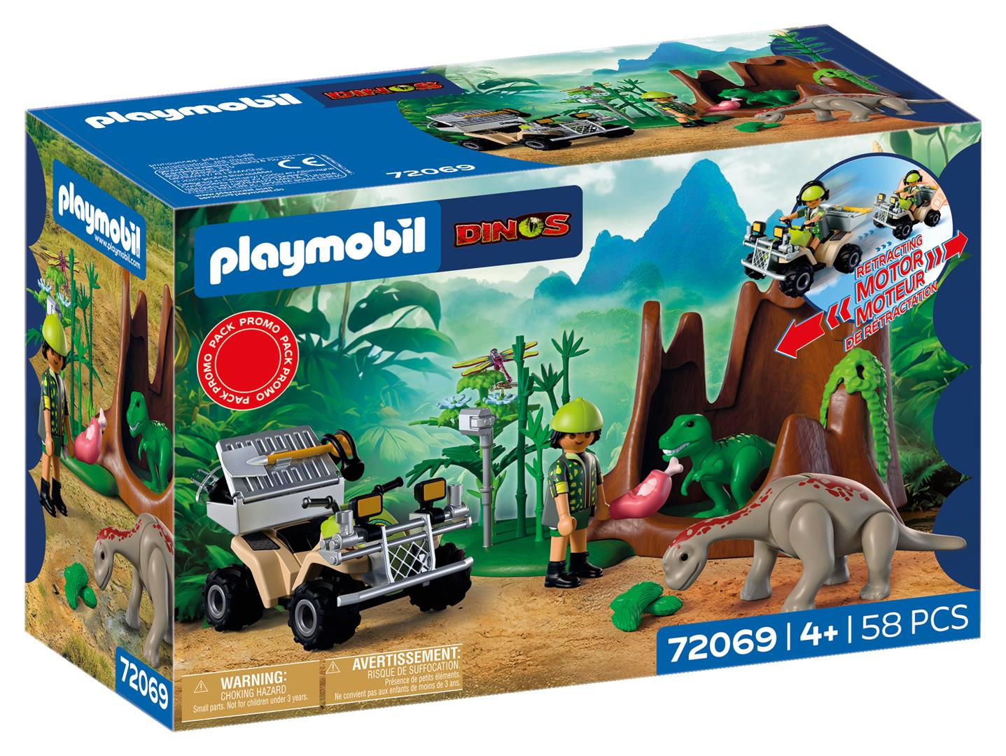 PLAYMOBIL Dino Hideaway 72069