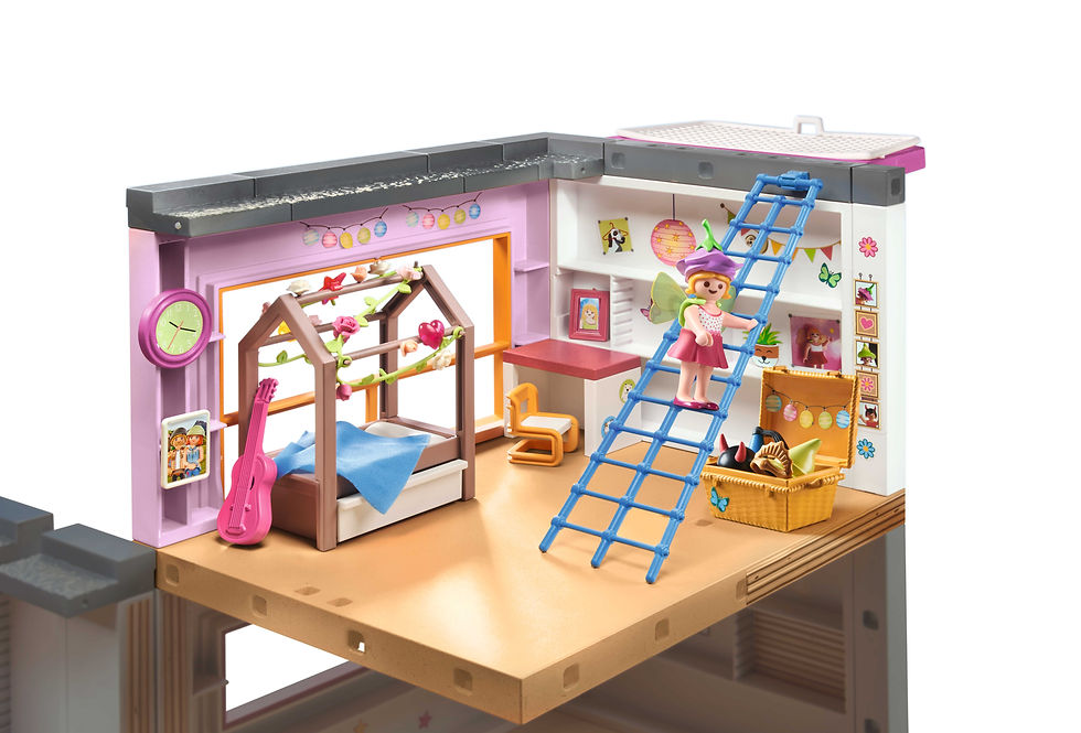 Thumbnail: PLAYMOBIL MyLife Μοντέρνο παιδικό δωμάτιο 71610