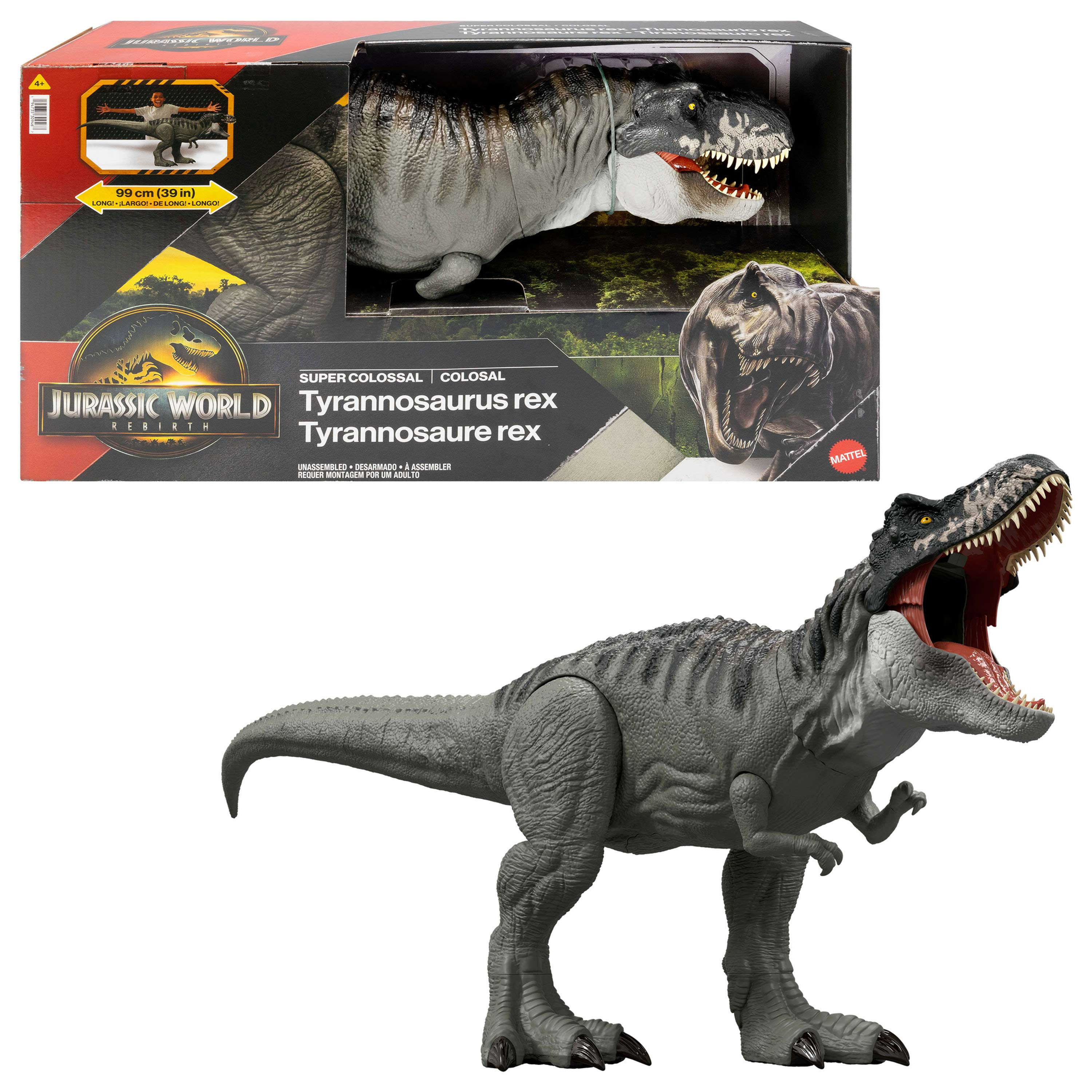 Jurassic World Rebirth - Σουπερ Colossal T-Rex JGB52