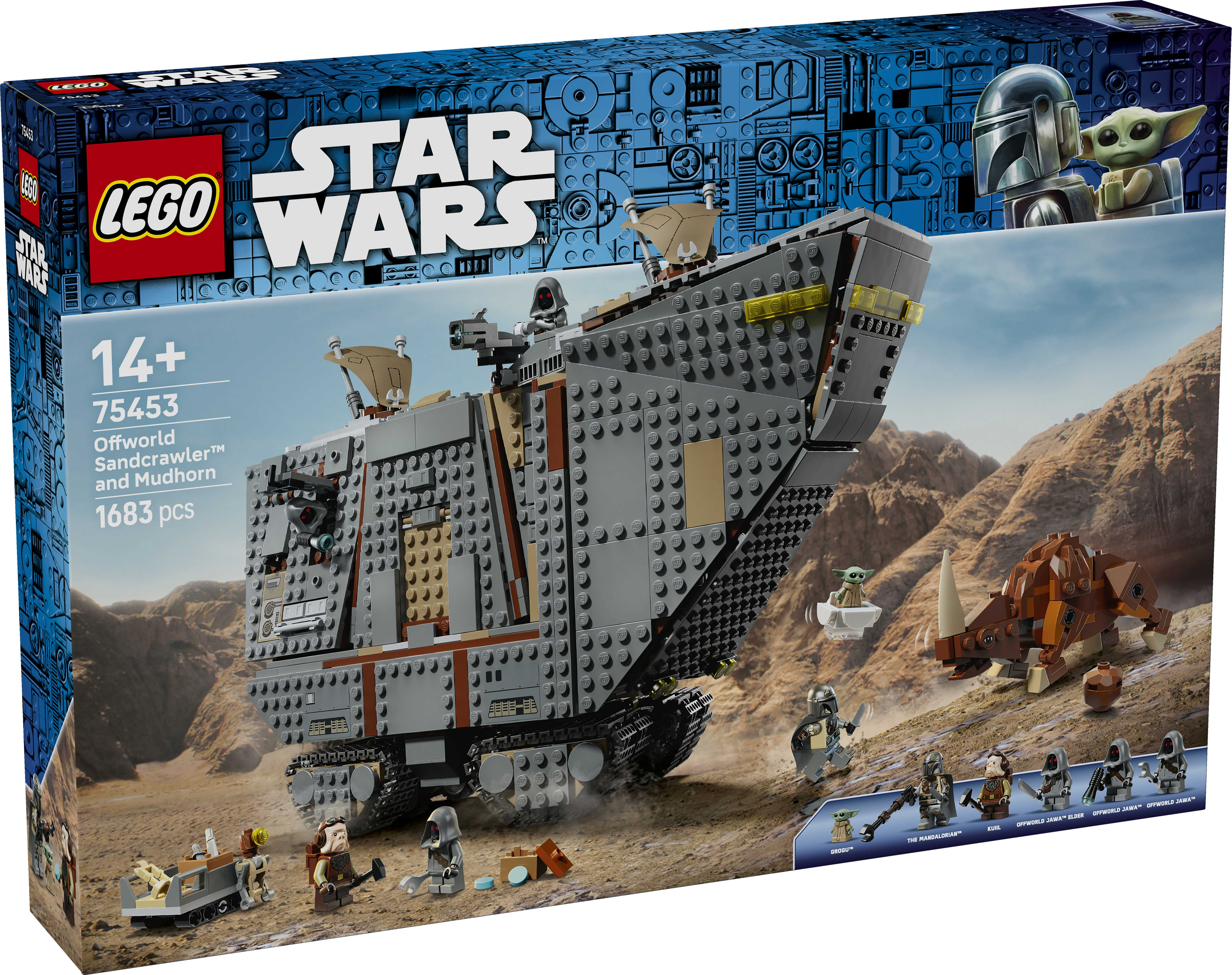 LEGO Star Wars Offworld Sandcrawler and Mudhorn 75453