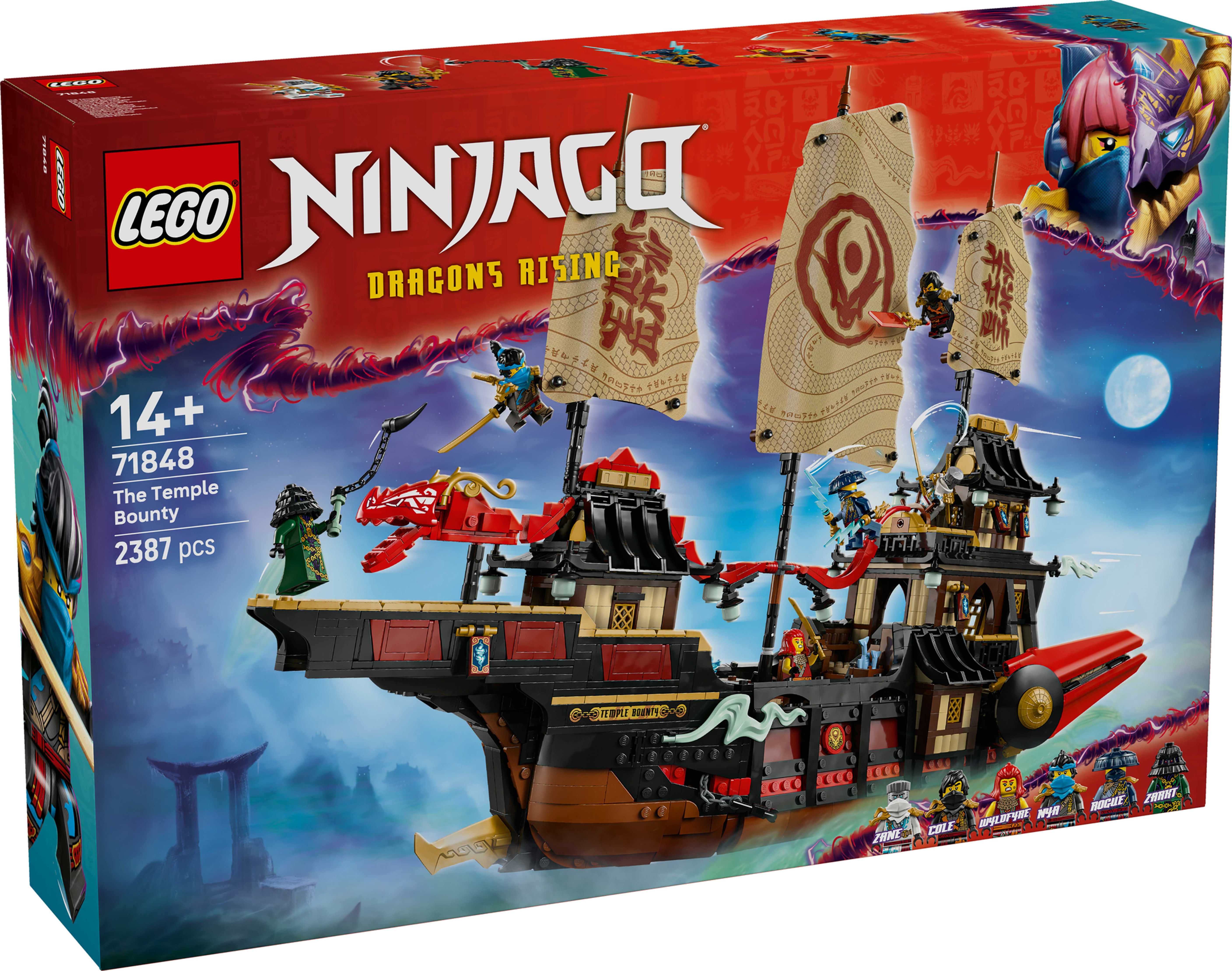 LEGO NINJAGO The Temple Bounty Ship Toy 71848
