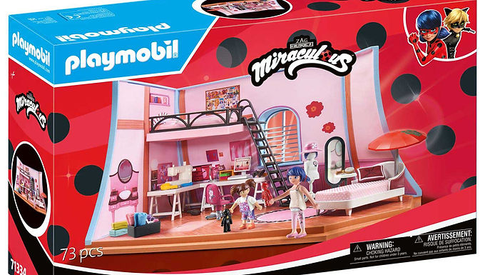 PLAYMOBIL Miraculous: Το δωμάτιο της Marinette 71334