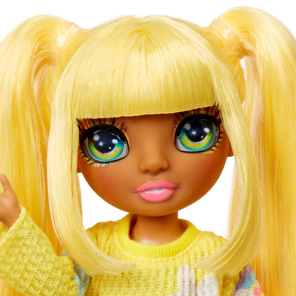Thumbnail: Rainbow High Junior High PJ Party Sunny Doll 503682