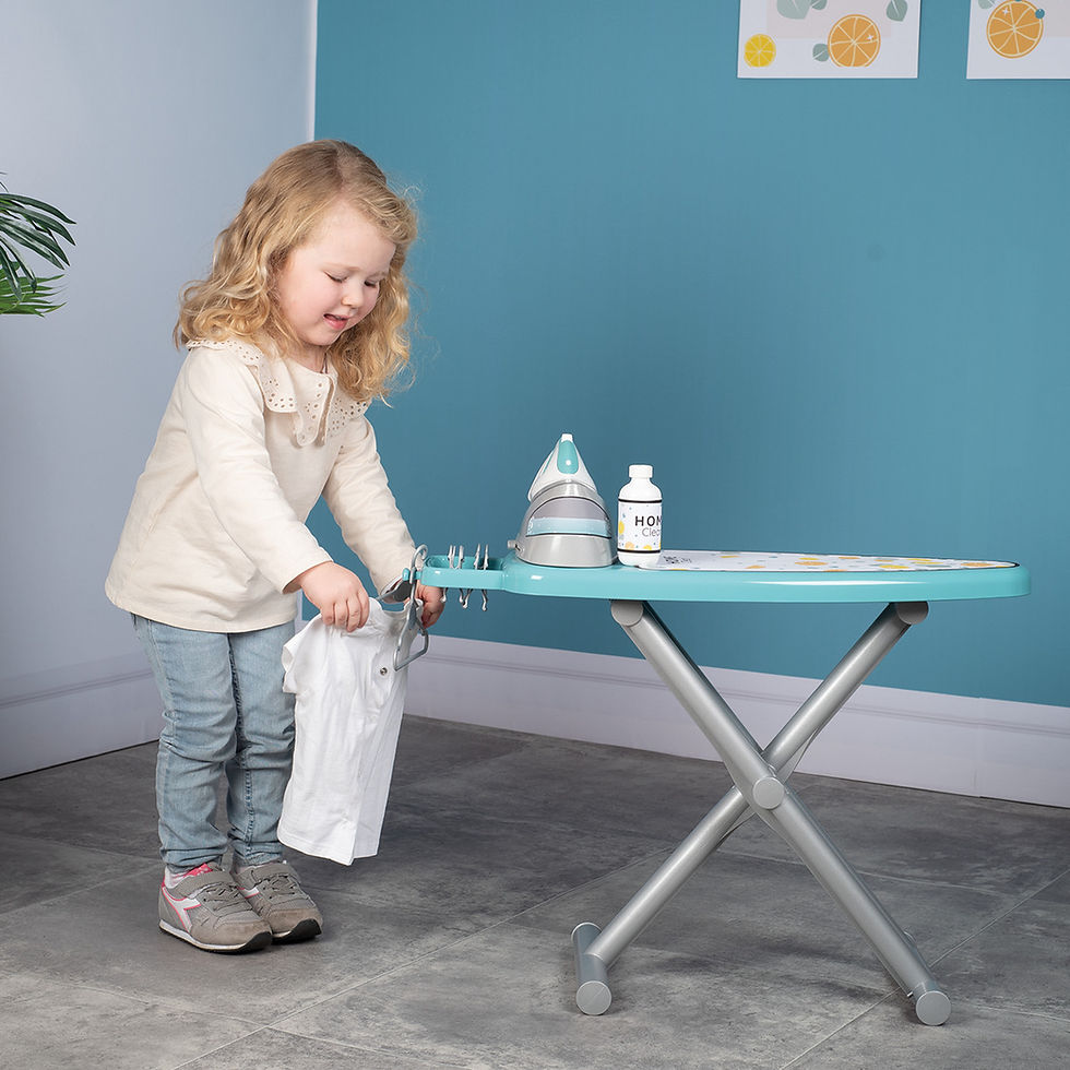 Thumbnail: Smoby Ironing Board + Steam Iron 7/330121