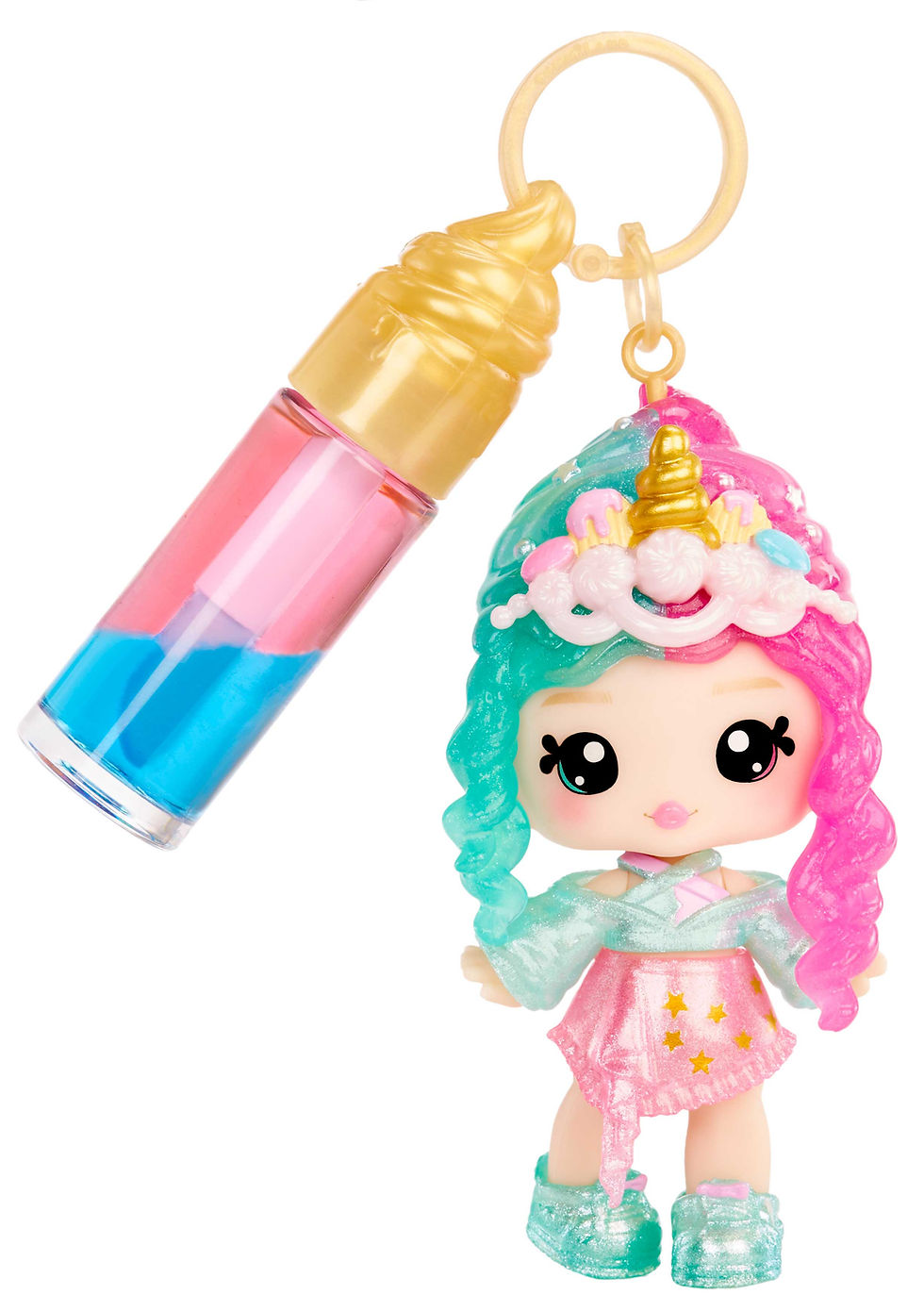 Thumbnail: Yummiland Lip Gloss Doll Series 2- Cotton Candy (Nia Candy Fluff) 546085