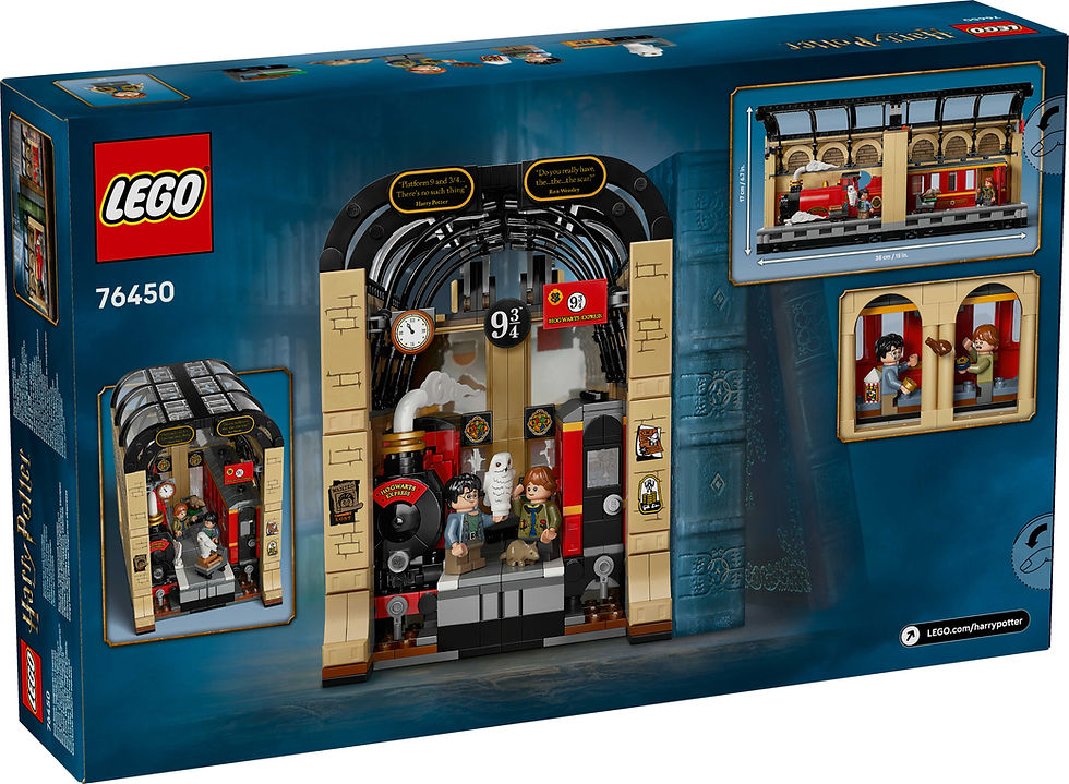 Thumbnail: LEGO Harry Potter Book Nook: Hogwarts Express, Magical Toy 76450