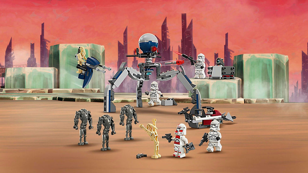 Thumbnail: LEGO® Star Wars™ Clone Trooper™ & Battle Droid™ Battle Pack 75372