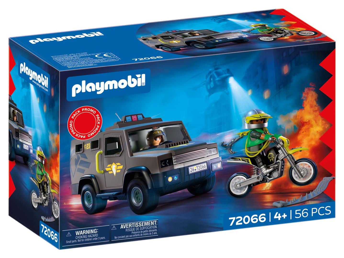 PLAYMOBIL City Action Tactical Police Unit 72066