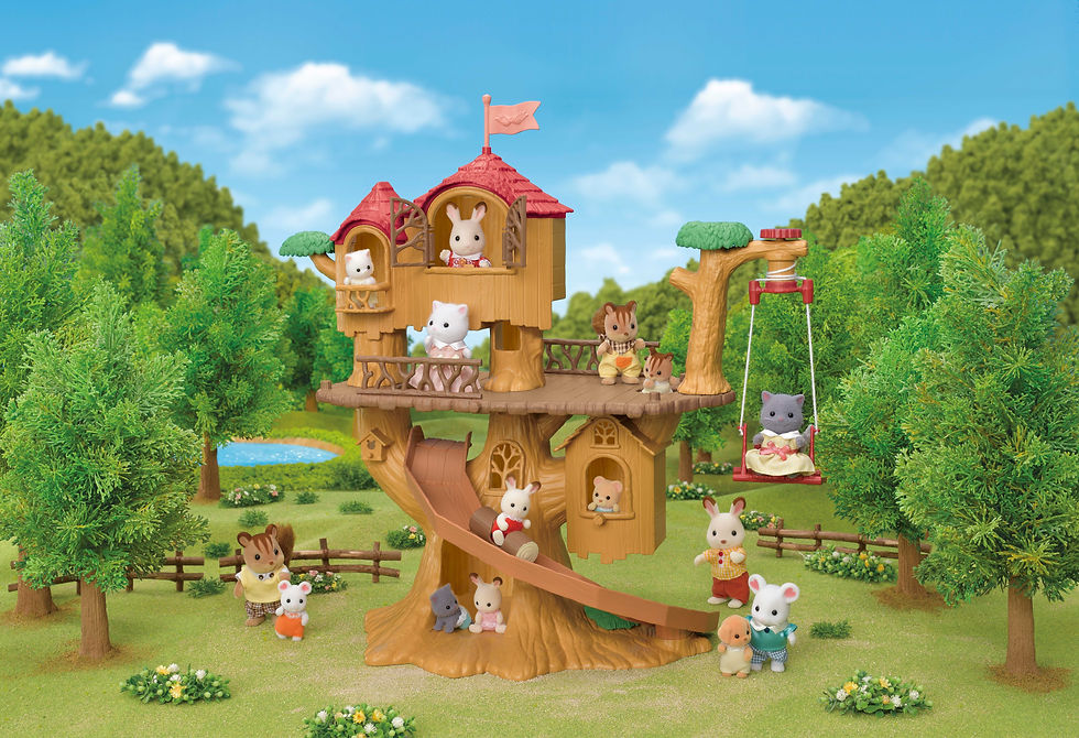 Thumbnail: Sylvania Adventure Tree House Gift Set 5668