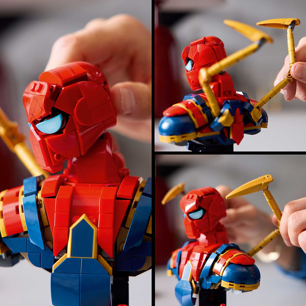 Thumbnail: LEGO Marvel Iron Spider-Man Bust 76326