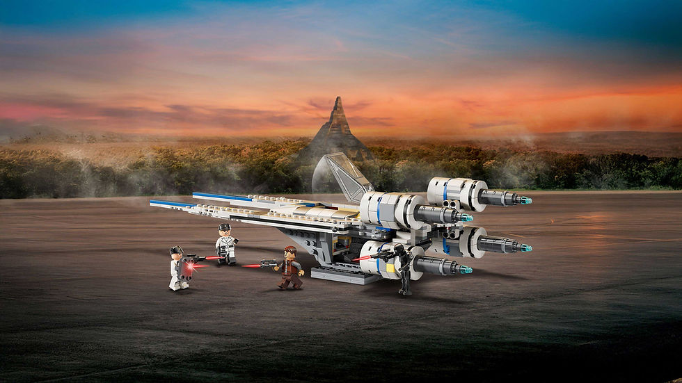 Thumbnail: LEGO Star Wars: Andor Rebel U-Wing Starfighter Buildable Vehicle Model 75399