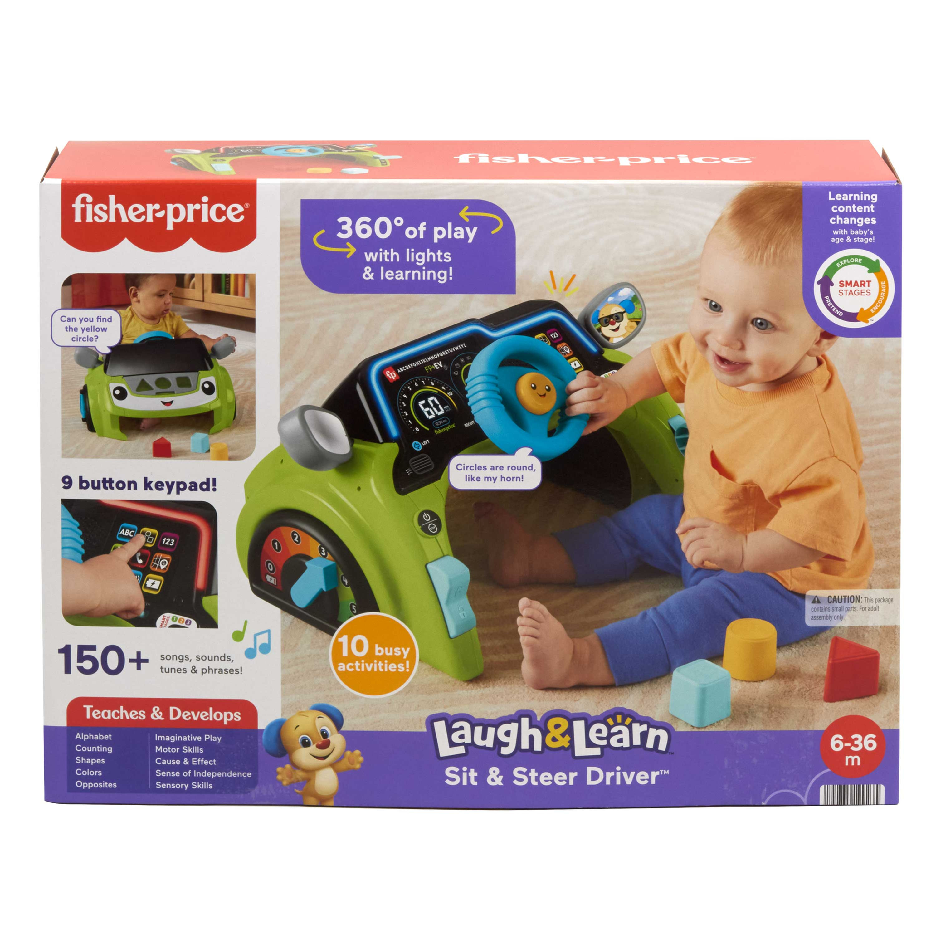 Fisher Price Εκπαιδευτικο Αυτοκινητο HYR91
