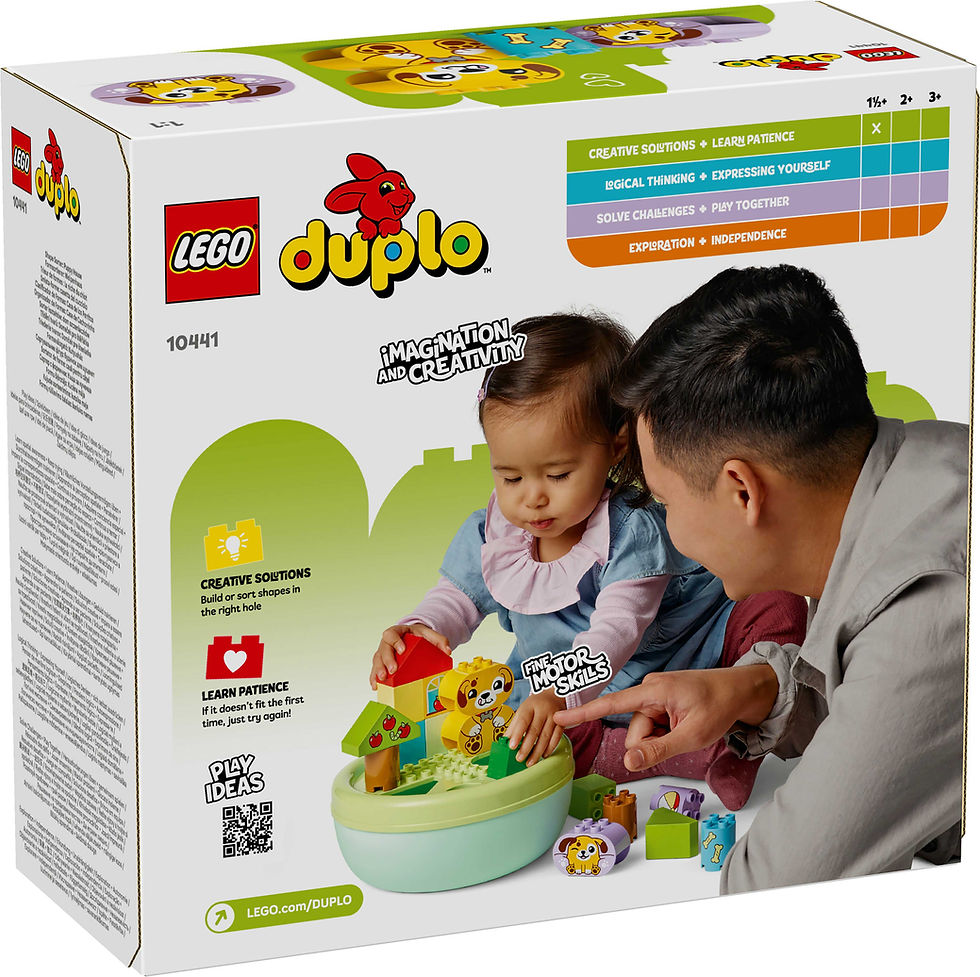 Thumbnail: LEGO DUPLO My First Shape Sorter: Puppy House Toddler Learning Toy 10441