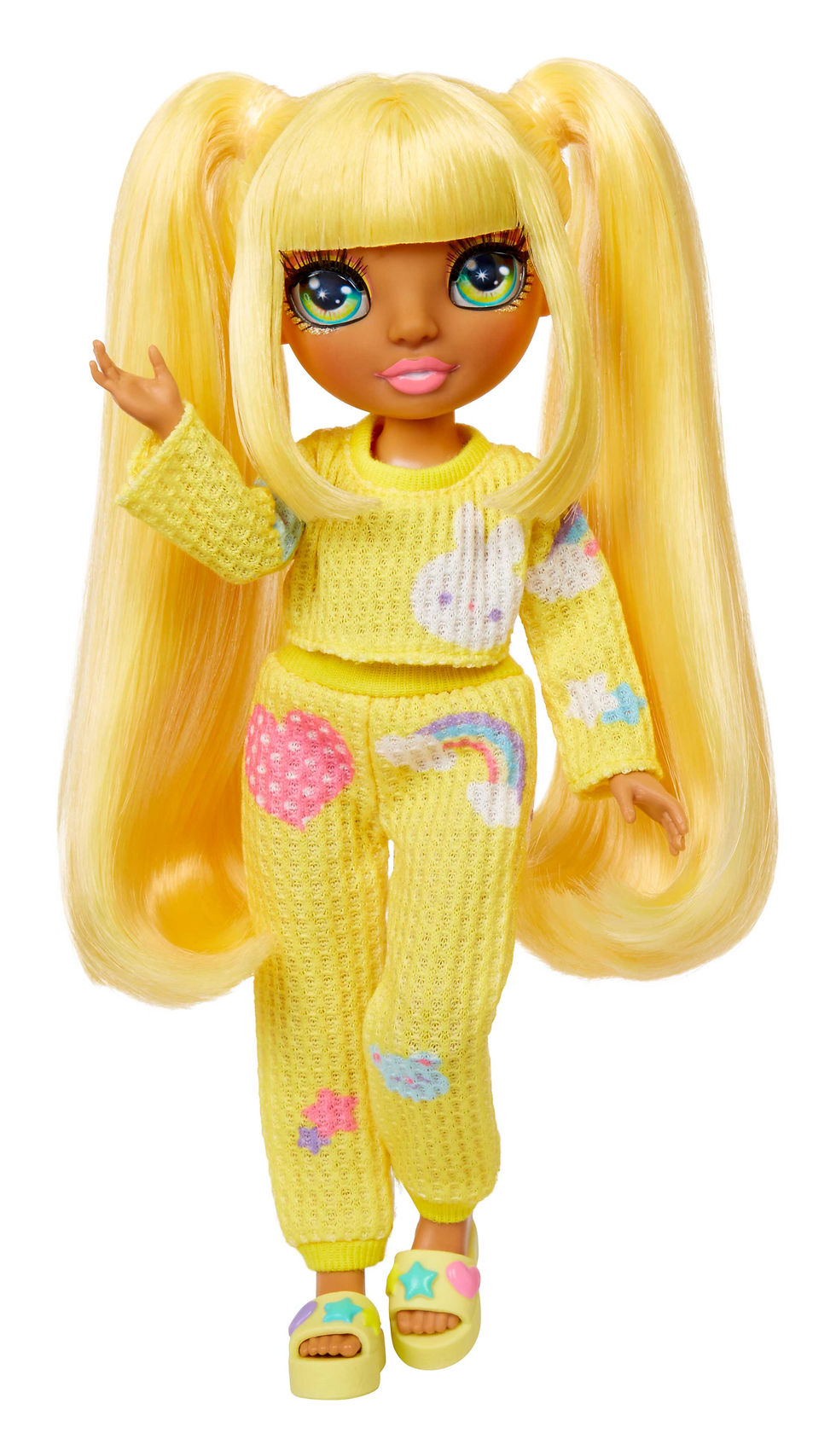 Thumbnail: Rainbow High Junior High PJ Party Sunny Doll 503682