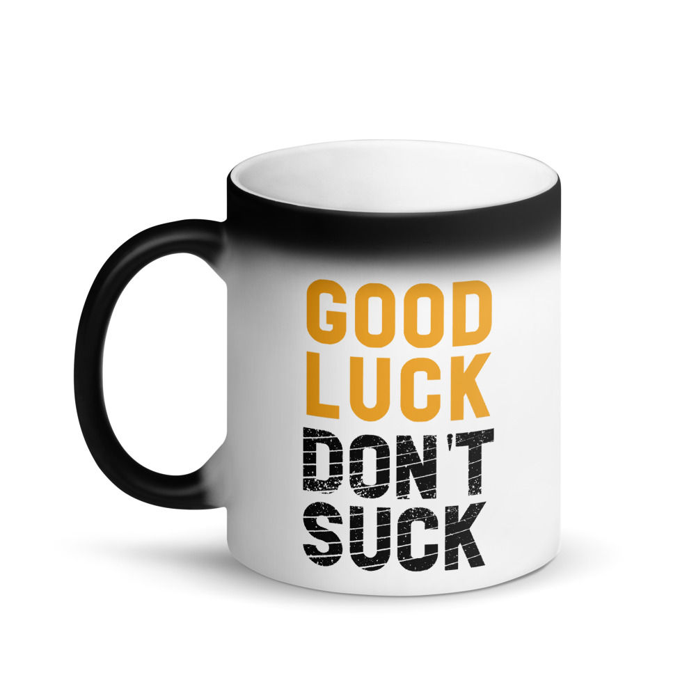 Matte Black Magic Mug