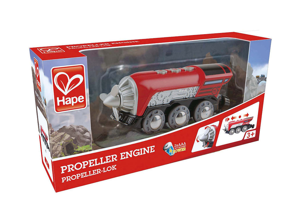 Miniature : Locomotive à hélice