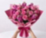 Pink rose bouquet