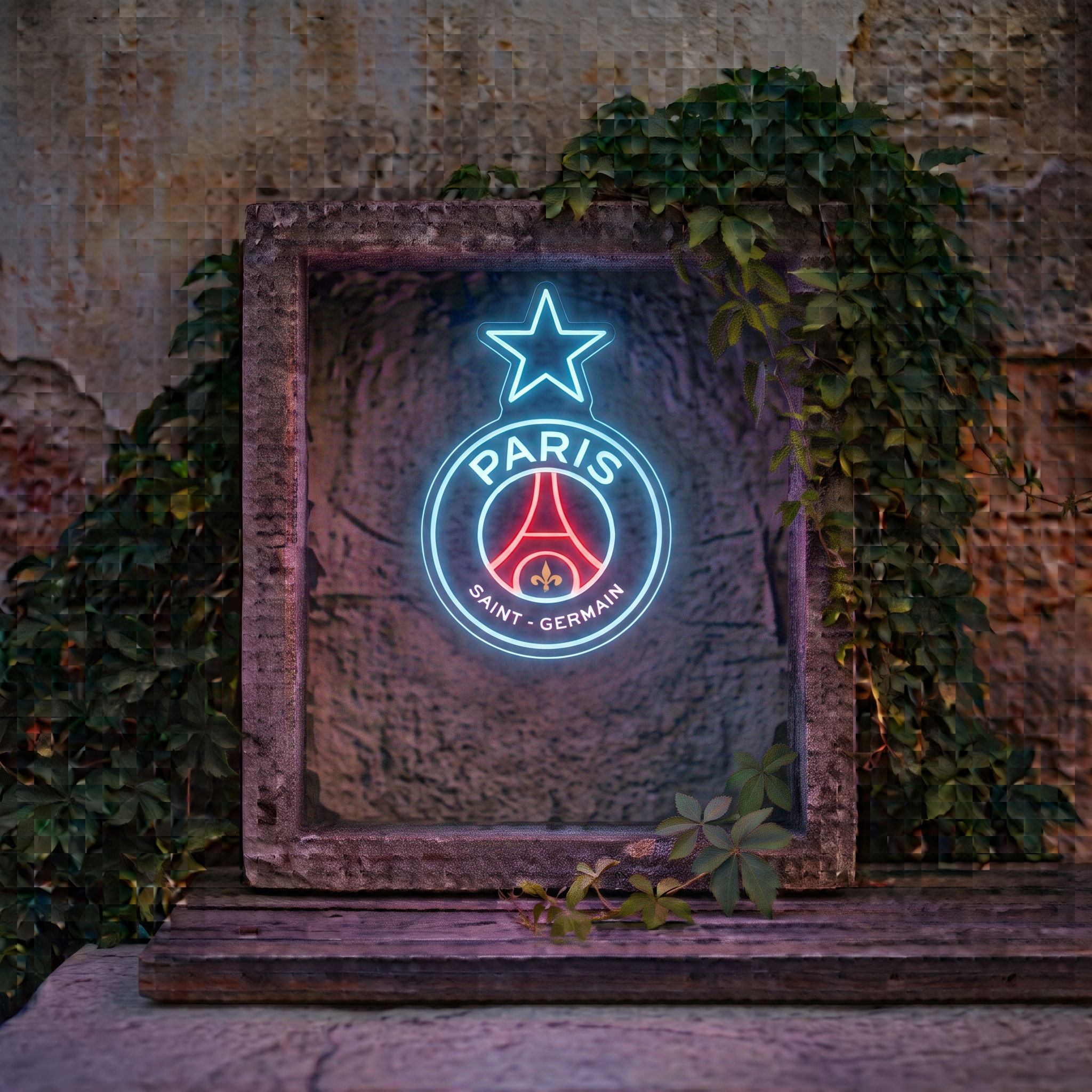 PARIS SAİNT - GERMAİN NEON TABELA