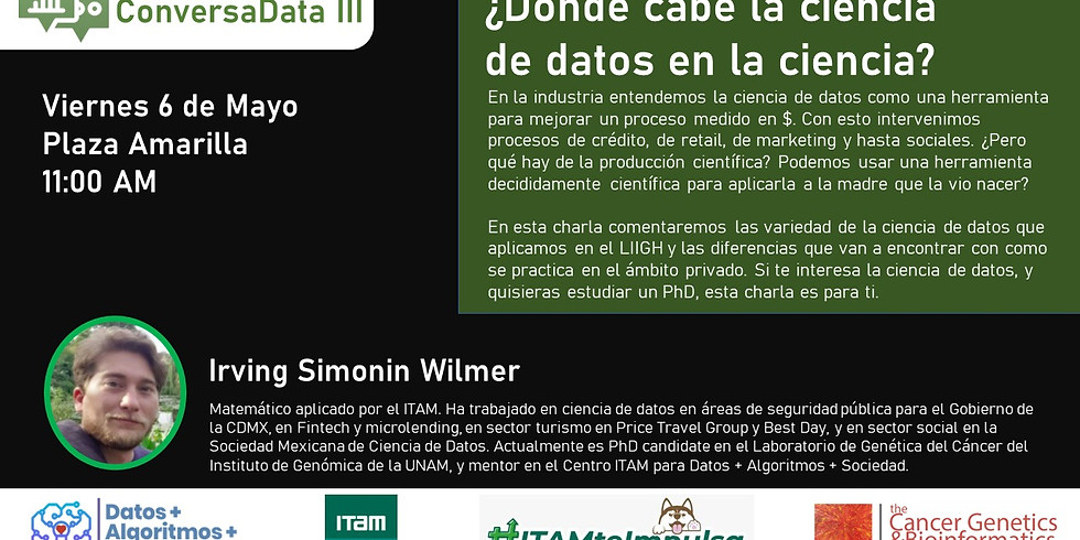 ¿Dónde cabe la ciencia de datos en la ciencia?