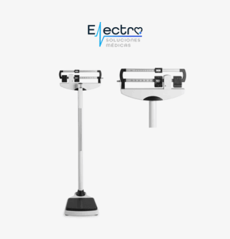 Básculas ​Medición de peso con tallímetro para consultorios y hospitales. Electro Soluones Medicas